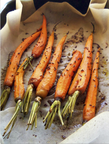 Жареная морковь со специями