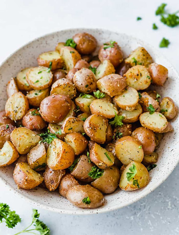 Хрустящий запеченный картофель